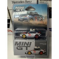 Mini GT Porsche 911 Dakar Uncle Rally Model Car