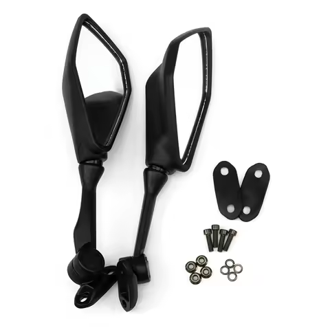 Foldable Side Mirrors For Z200 Pulsar RS200 R15 V2 CFMOTO 250SR 300SR Ninja650 400 300 250 ZX6R 636 