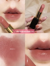Official website tf lipstick 16 matte black tube TF80/100 moisturizing cream brand counter gift box