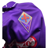 FIORENTINA 1998 RETRO JERSEY FIORENTINA VINTAGE 3D LOGO RAISED