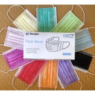 Zhongka Colored 3ply Disposable Face Mask 50pcs/box (FDA APPROVED) - made in the Philippines