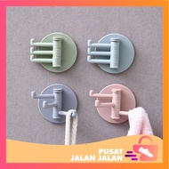 GANTUNGAN Pjj - H803 3 Branch Hook Hanger / Wall Mount Hanger / 3 Branch Wall Hanger