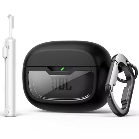 SURITCH Case for JBL Wave Beam 2 / JBL Wave Beam / JBL Wave 200TWS Earbuds, Magnetic Cover, with Car