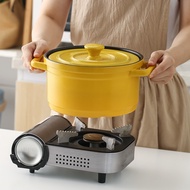 4L Ceramic Cookware Saucepan Classic Colorful Enamel Casserole Pots Dutch Oven Non-stick Pan For Kitchen Cooking Dining Home