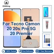 6.67" LCD Display For Tecno Camon 20 20s Pro Premier 5G CK6 CK6n CK7n CK8n CK8nB CK9n Touch Screen D