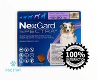 Nexgard Spectra Chewable tablet for dogs 15-30kg  3's