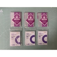 【hot sale】☇☜SULTAN AMETHYST POPCORN GAMES SLEEVES 56 x 87 mm 56x87mm 56 x 87mm HARD purple sleeve ph