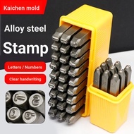 Kaichen Mold Carbon Black Steel Stamp Steel Character Digital Stamp Numberer High Hardness Hand Knoc