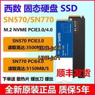 WD/西部數據SN770/580/570/350 1T/2TB M.2 SSD固態硬盤 支持PS5