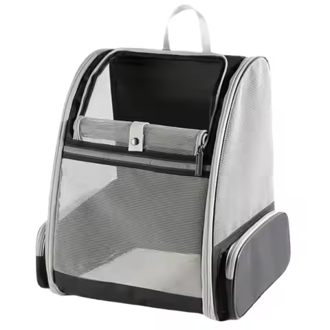 Breathable Cat Carrier Backpack Pet Carrier Bag for Small Dog Cat Puppy Kitten Bunny Ventilated Mesh