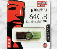 （พร้อมส่ง）แฟลชไดร์ฟ  64GB  Portable Metal DT101 G2 USB Flash Drive