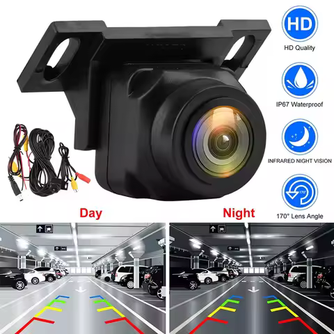 1080P AHD Vehicle Backup Reversing Camera 170 Degree Lens Night Vision Vehicle Rear View Reverse Cam