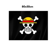 Bendera Bajak Laut One Piece – Ukuran 85x50 cm