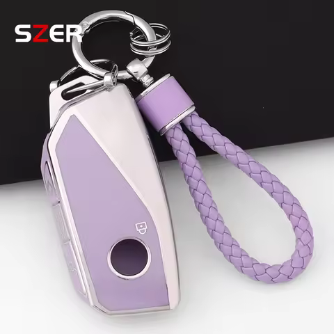 For BMW I7 X7 G07 LCI IX I20 X1 X3 X5 U11 5 7 Series G70 G09 XM U06 G81 M3 NEW TPU Car Key Case Cove