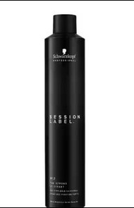 Schwarzkopf 黑人頭 Session Label 速乾啞光超強定型噴霧 Hairspray 500ml
