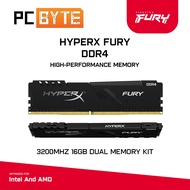 Kingston HyperX FURY DDR4 3200MHz 16GB (2x8) Desktop Memory