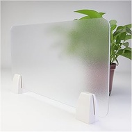 Desk Divider, Lightweight Matte Frosted Acrylic Office Partitions, Translucent Desk Acoustic Partiti