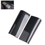 Carbon Fiber Pattern Central Armrest Box Panel Decorative Cover Car Interior Storage Box Scratch-Res