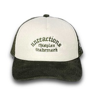 Topi Trucker Jaring Corduroy Unreactions Cream Army Thisplan