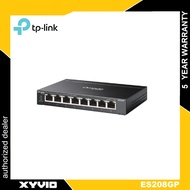TP-LINK ES208GP Omada 8-Port Gigabit Easy Managed Switch with 8-Port PoE+