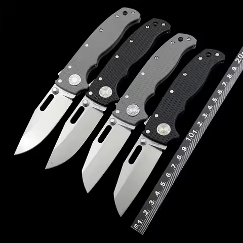 DEMKO AD20.5 Shark G10 Handle Steel Bearing Mark AUS10A Folding Tactical Camping Hunting Pocket EDC 
