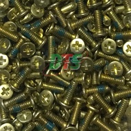 Yellow Android phone screws