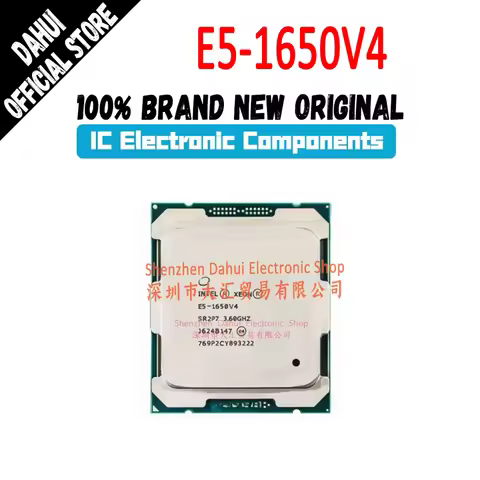 Xeon E5-1650v4 SR2P7 3.6GHz 6C / 12T 15MB 140W LGA2011-3 E5 1650 v4