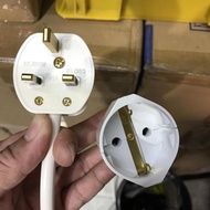 Electrical Extension Cable Size Plug Ac Plug 3 Legs 1.5mm 4M Most