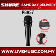 Shure PGA57 Cardioid Dynamic Instrument Microphone ( PGA57-XLR / PGA57-LC / PGA-57 )
