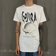 GOJIRA Official Band T-Shirt - WHALE FROM MARS ORGANIC Original