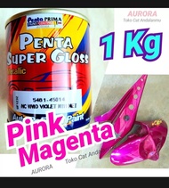 Cat Penta Pink Magenta 1Kg Vivid Violet Ping Met Metalik Metalik 1 kilo Cat Mobil. Motor