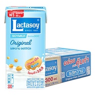 [พร้อมส่ง!!!] แลคตาซอย นมถั่วเหลือง ยูเอชที รสหวาน ขนาด 300 มล. ลังละ 36 กล่องLactasoy Soy Milk UHT 