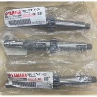 100% ORIGINAL YAMAHA Y125ZR MAIN AXLE GEAR SHAFT 0 5BU-17411-00 GEARBOX BOX SAB SUB Y125Z Y125 MADE 
