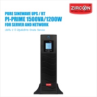 PI PRIME 1500VA/1200W ZIRCON / RACKMOUNT & TOWER / PURE SINEWAVE /2 YEARS WARRANTY/ONSITE SERVICE