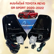 Spotlight Fog Lights HILUX REVO GR SPORT 2020-2022 INFINITE IN-HLGR20BK Work