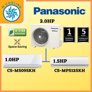 [INSTALLATION] PANASONIC MULTI-SPLIT AIR COND R410a INVERTER [ OUTDOOR 2.0HP ] + [ INDOOR 1 UNIT 1.0 HP,  1 UNIT 1.5HP ] [4-5 Days delivery]