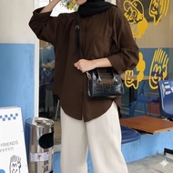 KEMEJA Olivia Shirt - Women's Oversized Linen Shirt - Linen Shirt - Oversized Linen Shirt