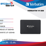 SSD VERBATIM VI 550 / 2.5" / (128GB, 256GB, 512GB) / READ UT 560MB / WRITE UT 430MB / 3Y WARRANTY /