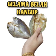 IKAN KERING GELAMA BELAH KURANG MASIN 200G