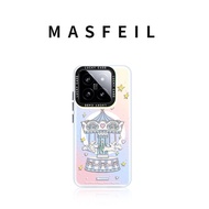 MASFEIL | เคสโทรศัพท์ Dreamland พร้อมขาตั้งแม่เหล็กและป้องกันการตกสำหรับ Xiaomi 14Pro Xiaomi 13 Vivo