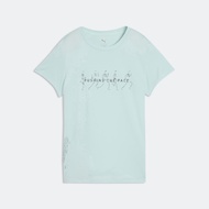 PUMA เสื้อยืดวิ่ง ผู้หญิง รุ่น GRAPHICS RUNNING SLOGAN TEE W / 526555 (550)