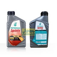 🛵 Petronas Sprinta F700 15W-50 & F900 10W-50 Minyak Hitam Motor🛢️ ORIGINAL !!