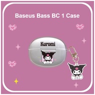 for Baseus Bass BC1 Case Clear TPU Soft Case Cute Stitch Pikachu Pendant Suitable for Baseus Bass BC