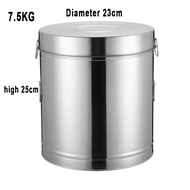 304 Stainless Steel Rice Dispenser Large Capacity Rice Storage Container Rice Box Air Tight Containe