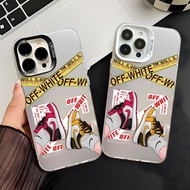 Softcase IMD "OFF WHITE JORDAN" Premium Series for poco X3, M3, M5S, M6
