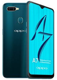 Oppo A7 Ram4/64GB (เครื่องใหม่มือ1 เครื่องศูนย์ไทย,มีประกัน) Snapdragon 450 ส่งฟรี!