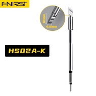 FNIRSI HS-02A/ HS-02B Solder Irons Head Welding Tips Replacement Kit B C2 I JS K KU Soldering Tips W