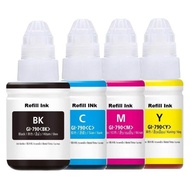 CANON GI-490/GI-790 BLACK (135ML) CYAN MAGENTA YELLOW INK BOTTLE