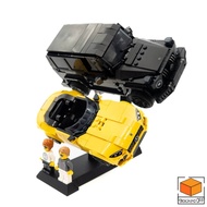 Display Stand for Lego Speed Champions Mercedes AMG GT Roadster 2024 (76924) + G63 G-Class