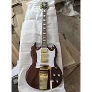 Gibson SG HHH Electric Guitar 3 Humbucker Gold Tremolo Bridge Professional Guitar
